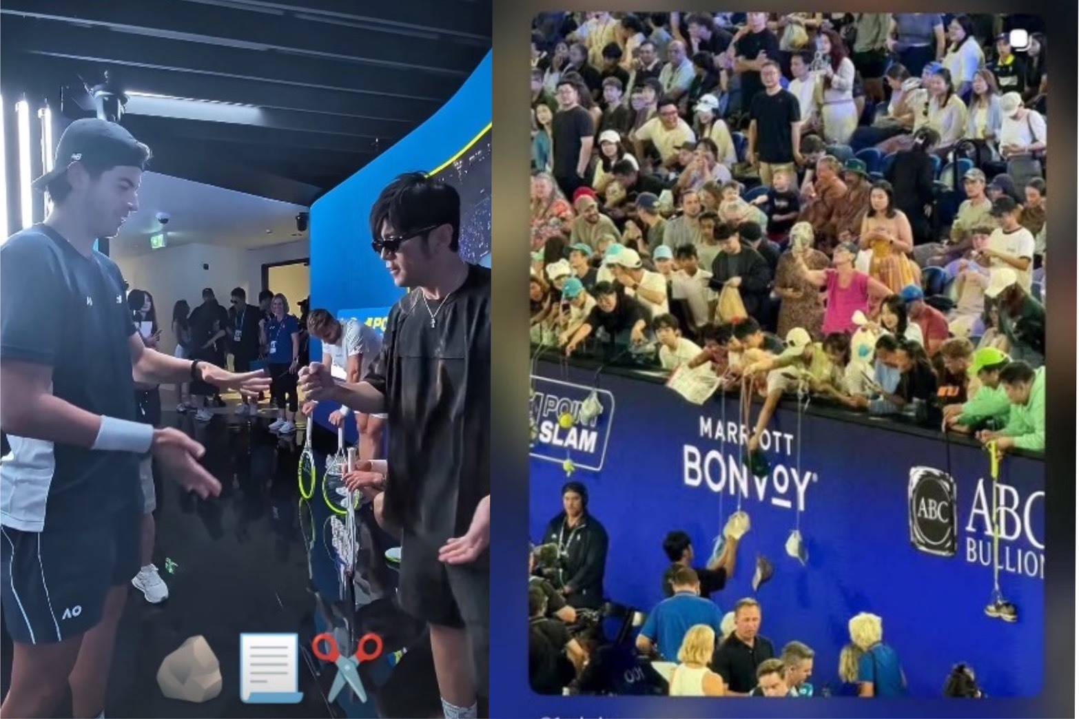 周杰倫參加澳網遭淘汰 ！笑「連球都沒碰到」　場邊親切簽名