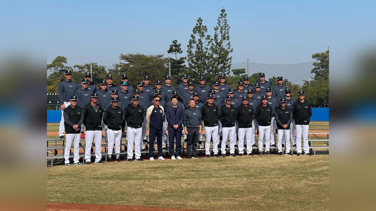 開訓典禮「開箱」台灣隊球員！古林睿煬、孫易磊、鄭宗哲、林家正都現身