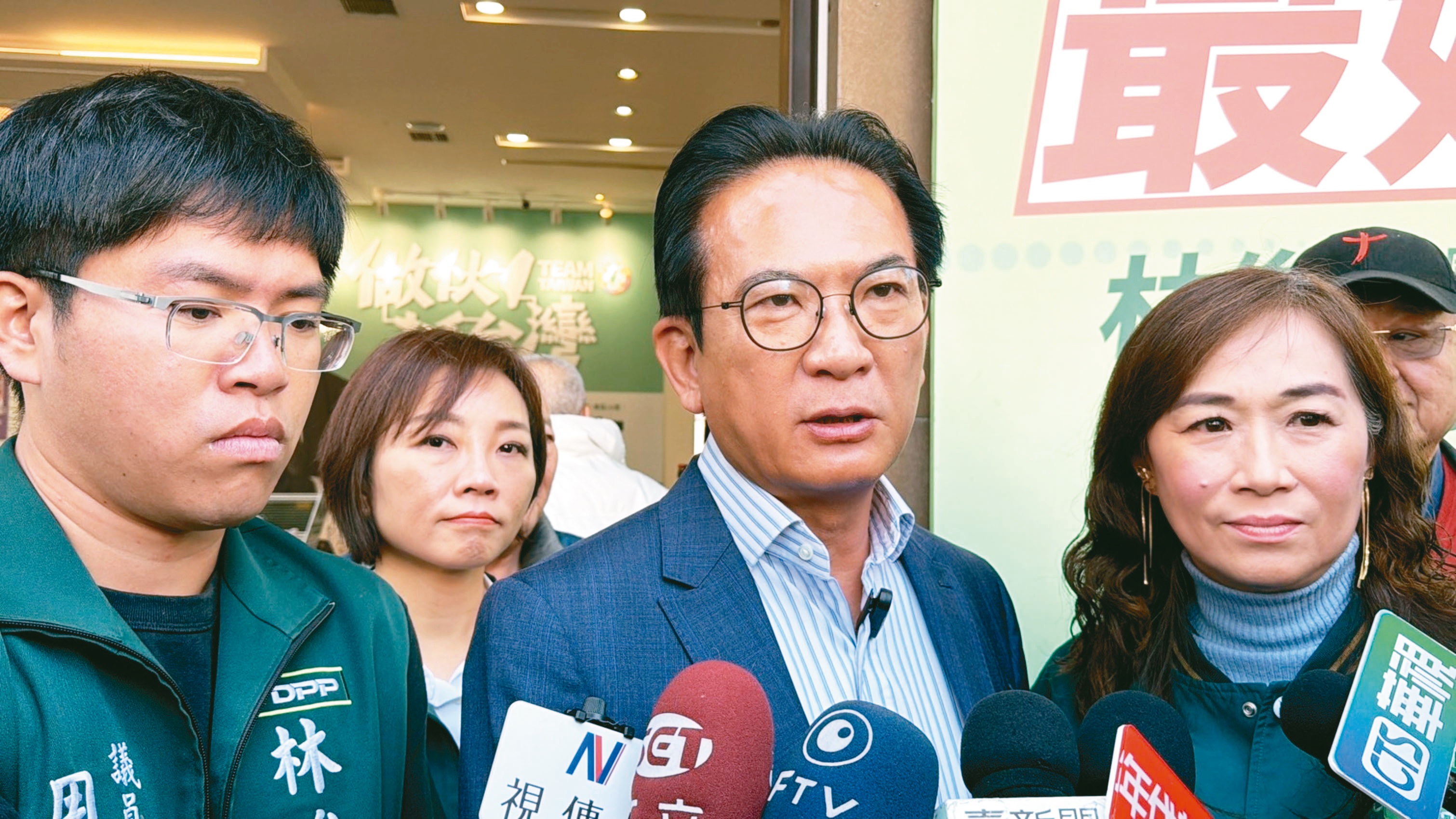 綠台南陳亭妃勝出！謝龍介喊光明正大「對決總統」