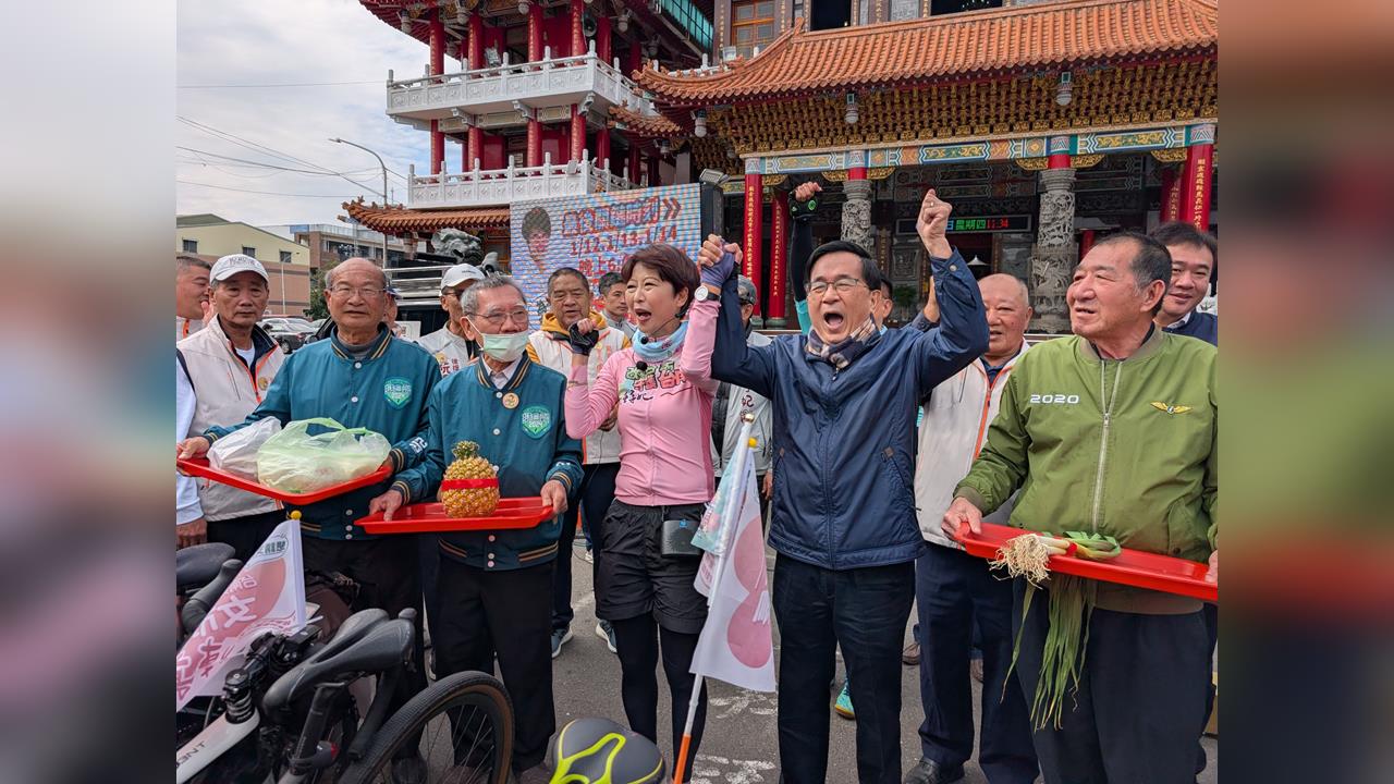 最新／險勝！陳亭妃初選贏了　將披綠袍競選台南市長