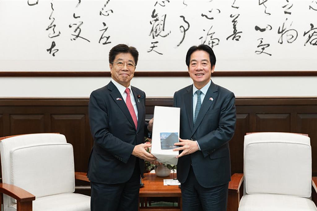 台日重點投資相契合 賴清德：盼擴大台日經貿科技合作