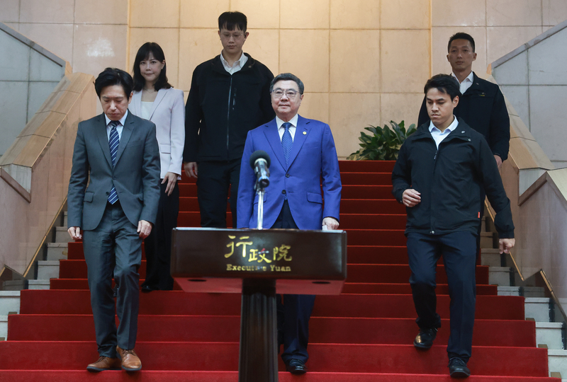 台美達成貿易協議　卓榮泰發表談話（3） (圖)