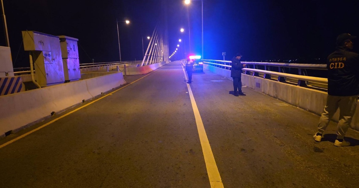 金門大橋驚傳男子墜海！被釣客救起 家屬急認人