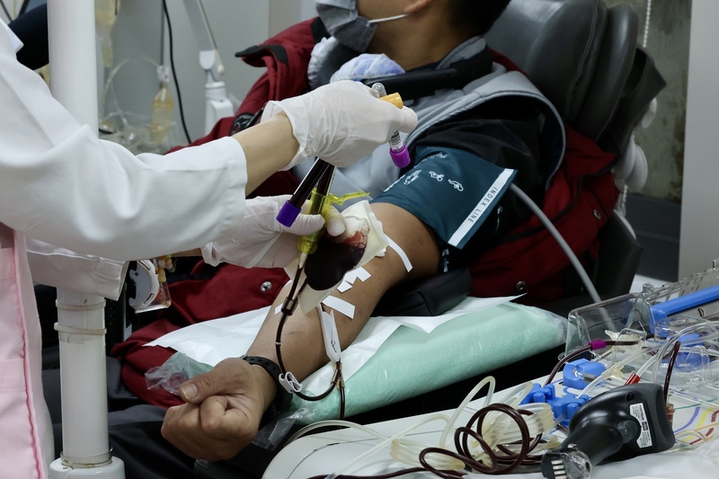 庫存量不足　血基會籲民眾捐血（1） (圖)